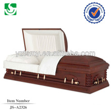 high quality wood hardware casket lining from china